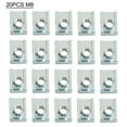 thumbnail image 2 of 20Pcs U Clips Leaf Spring Nut 4 5 6 8 MM Automotive U-Shaped Clamp Tensile Reed Insert Nut Fixed Panel M5 M6 M8 Hardware Part, 2 of 7