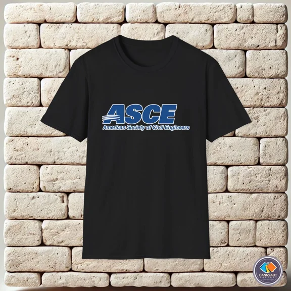 Reprint Rare American Society of Civil Engineers Logo Unisex T-Shirt