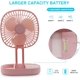 thumbnail image 2 of ventilador de rotación portátil, ventilador portátil ultraligero con 3 velocidades y para viajes de camping al aire libre, hogar, oficina, cocina, ventilador de escritorio plegable Shuxiu Wang 8390615144025, 2 of 5