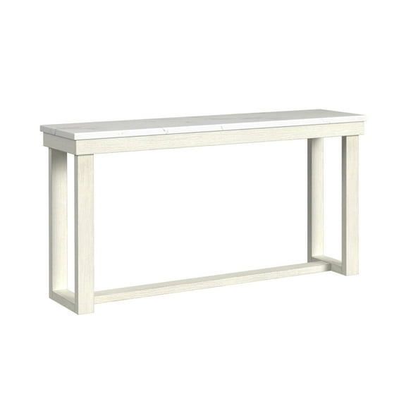 Picket House Furnishings Jocelyn Sofa Table in Brushed White