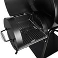 Royal Gourmet 30" CC1830F Charcoal Grill with Offset Smoker and Gloves