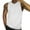 White, variant on 2025 Men's Summer Solid Color Sweat Shirt Vest Casual Vintage Plus Size Tops for Men Wash Sleeveless T Shirt Cat Shirts for Men Vest Top