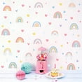 thumbnail image 2 of 2 Pcs Bohemian Wall Sticker Self-Adhesive Decal for Room Decor, Non-Stick Easy to Apply, Home & Shop Decoration, Stylish & Exquisite Design, 1 Set Wallpaper, 2 of 6