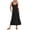 Black, variant on Interview Dress Work Pleated Breathable Regular Fit Casual Dress Summer 2026 Sleeveless V Neck Dress for Women with Pockets Vacation for Going Out and Party Black XXL