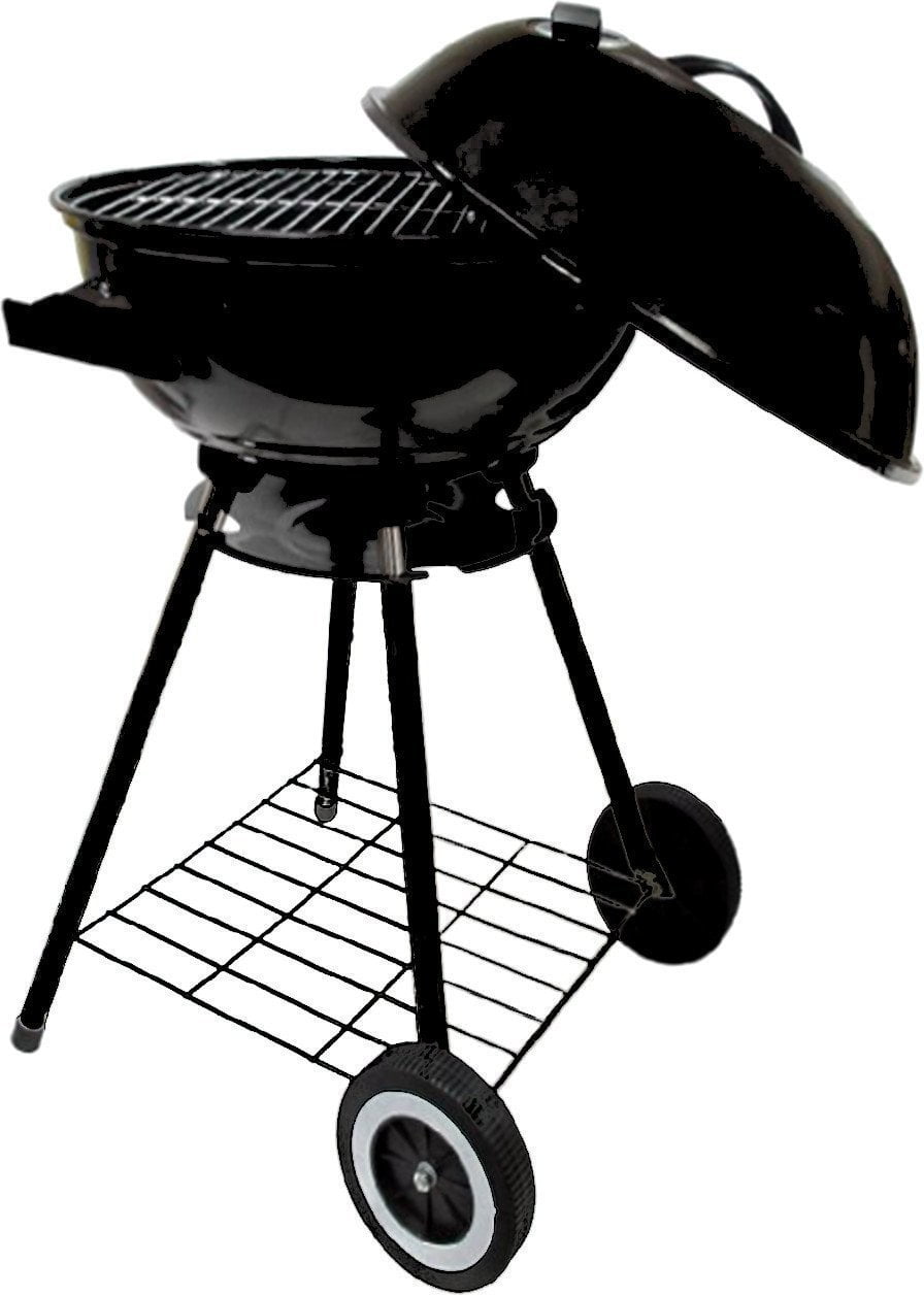Backyard Pitmaster /& Tailgating BBQ Kettle Charcoal Grill Outdoor Portable Grill Backyard Cooking Stainless Steel for Standing /& Grilling Steaks 18 Black Kettle Grill Burgers
