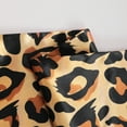thumbnail image 3 of Super Soft Satin Pillowcase Set of 2, Hair-friendly Satin Pillow Case with Envelope Closure, Standard Size, 20 x 26 inches, Yellow Leopard, 3 of 7