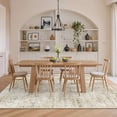 thumbnail image 3 of Roxstand Washable Rugs 6x9, Abstract Distressed Area Rugs for Living Room, Non Slip Accent Bedroom Rug (6'x9', Beige), 3 of 11
