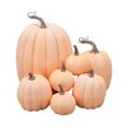 thumbnail image 1 of Diconna 7Pcs Halloween Simulation Citrouille, Artisanat Artificiel Modèle Automne Récolte Décoration, 1 of 8