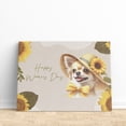 thumbnail image 3 of Happy Women's Day Chihuahua Sunflower Vintage Proud Mom Horizontal Matte Canvas Poster Dog Lover Gifts Idea Wall Art Home Decor - 02030, 3 of 5