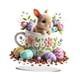 thumbnail image 1 of Pascua decoración del adorno de conejo acrílico 2D decoración de escritorio creativo de regalo creativo de artesanía coleccionable para dormitorio de, 1 of 8