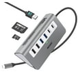 thumbnail image 1 of Adaptador multipuerto USB C Hub Mosirui 9 en 1 con 4K HDMI 100 W PD, 1 of 7