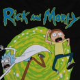 thumbnail image 3 of Rick And Morty - Camiseta Portal para Hombre (Negro), 3 of 3