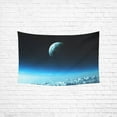 thumbnail image 1 of YUSDECOR Home Decoration Earth View from Earth Space Wall Hanging Tapestry 60 x 40 Inches, 1 of 2