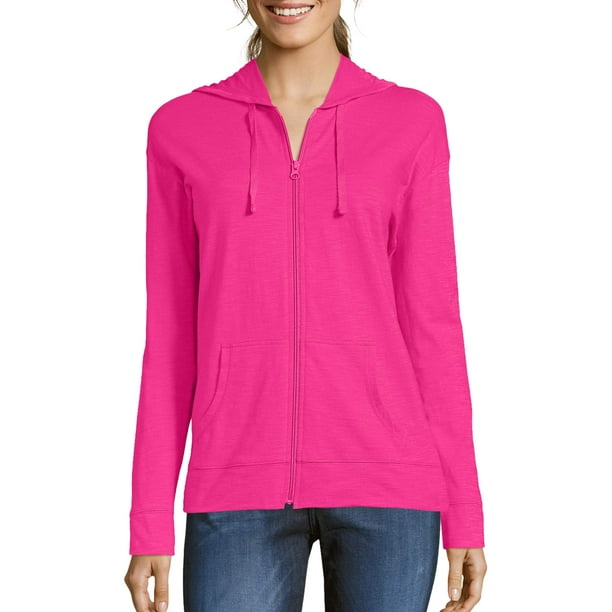 Hanes Hanes Women's Slub Jersey Hoodie