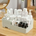 thumbnail image 3 of Cosmetic Storage Organizer Drawer Type Makeup with Roof Beauty Dressing for Vanity Travel, 3 of 5