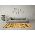 thumbnail image 3 of Ahgly Company Indoor Rectangle Abstract Brown Modern Area Rugs, 8' x 10', 3 of 4