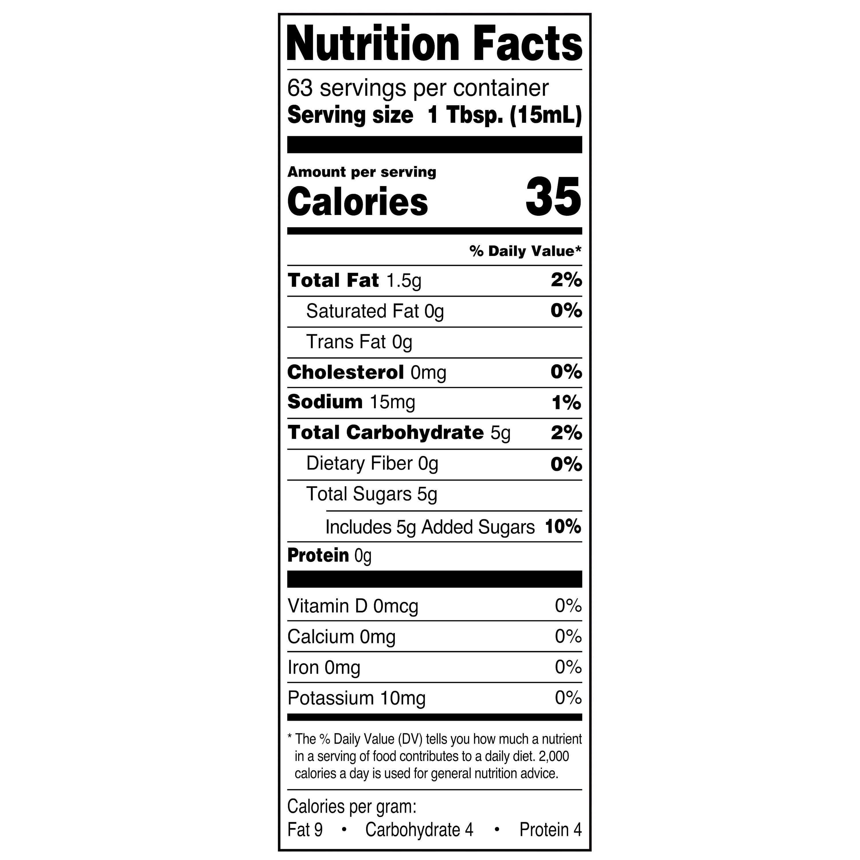 Great Value Italian Sweet Creme Coffee Creamer, 32 fl oz