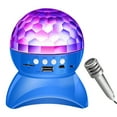 thumbnail image 2 of Yhmxh Smart Home Speaker Sound Machine Crystal Ball Disco Bluetooth LED Party Lights Speaker Support FM Card AUX With MIrcophone Blutooth, 2 of 3