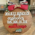thumbnail image 3 of Christmas Door Sign Xmas Wreath Durable for Shops Festival Indoor Outdoor Gloria cartel para colgar en la puerta, 3 of 9