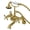 Brushed Brass, variant on Kingston Brass AE57T7 Aqua Vintage Wall Mount Tub Faucet with Hand Shower, Brushed Brass