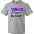 thumbnail image 3 of Inktastic Tougher Than Cystic Fibrosis Youth T-Shirt, 3 of 5