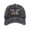 B2, variant on Krdevn Retro Washed Denim Baseball Cap, Funny Print Adjustable Distressed Dad Hat for Outdoor Daily Wear