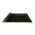 thumbnail image 2 of Ahgly Company Indoor Rectangle Abstract Brown Modern Area Rugs, 2' x 5', 2 of 4
