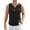 Black, variant on COOFANDY Mens Stretch Knit Tank Top for Summer Casual Beach Sleeveless T Shirts Textured Cut Off Workout Shirts