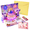 Purple, variant on Cpeelsdo 3D Pop Up Musical Birthday Cards with Blowable Candle and LED Light Fireworks, Personalized Voice Recordable Happy Birthday Greeting Card, Gifts for Women Men Kids - Pink