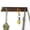 Dark Brown, variant on SolidPal Natural Wood Wall Mount Coat Hooks, Rustic Wooden Peg Rack for Entryway Bedroom Bathroom Towels Hats Jackets