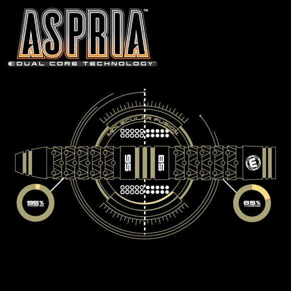 Winmau Aspria Steel Tip Darts 21g