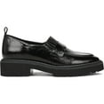 thumbnail image 2 of Naturalizer Women's Shawna Platform Loafer Black Leather 8W, 2 of 6