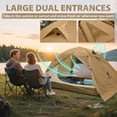 thumbnail image 4 of GEERTOP Ultralight 2 Person Backpacking Tent 4 Season Waterproof Camping Tent Double Layer Cold Weather Easy Set Up Tents for Family Camp, Hiking, Hunting Outdoor Mountaineering Travel, 4 of 8