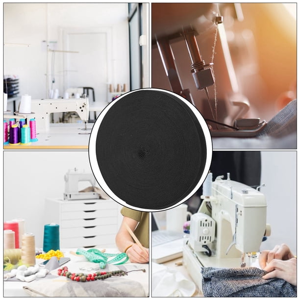 Bandas Elásticas Planas Anchas, Correas, Accesorios De Costura De Prendas, Banda Elástica Plana De Punto Elástico Para Coser Ropa Artesanal De Bricolaje Para El Hogar