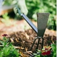 thumbnail image 2 of Yard Butler Unbreakable All Steel Garden Hand Tool Set with Heavy Duty Pick Axe, Hand Cultivator, Hand Rake and Hoe Garden Tool - Dual Action Head - Great for Working in The Garden and Flower Beds, 2 of 5