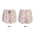 thumbnail image 3 of Balery Canada Day Pantalones cortos deportivos para mujer con forro y dos bolsillos, elásticos, para entrenamiento, gimnasio, yoga-Large, 3 of 7