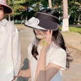 thumbnail image 2 of Sombrero de visera solar con ventilr de 3 velocidades, gorro recargable por USB con ventilr de enfriamiento, sombreros para mujer, protección solar de gran área para verano caliente, 2 of 3