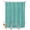 Teal Green, variant on Split Shower Curtain for Transfer Bench, Turquoise Burlap Texture Fabric Shower Curtains for Bathroom, Farmhouse Vintage Aqua Tub Sliding Transfer Bench Waterproof Bath Curtains 72"x78"