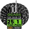 thumbnail image 1 of Cable para Instrumento GEARit 7.5 m 1/4" Macho a Macho, 1 of 7