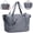 Gray, variant on Travel Duffel Bag for Spirit Airlines, Expandable Carry on Personal Item Bag 18x14x8 Underseat, Waterproof Overnight Weekender Bag with Trolley Sleeve for Women Men(Purple Bag)