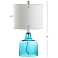 thumbnail image 3 of JONATHAN Y Gemma 19" Glass Bell LED Table Lamp, Moroccan Blue, JYL1027A, 3 of 7