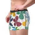 thumbnail image 4 of Kll Colorful Butterflies Men'S Cotton Boxer Briefs Underwear-Small, 4 of 9