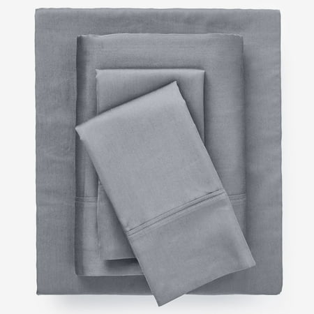 Brylanehome Bed Tite 500-Tc Cotton/Poly Blend Sheet Set - Full  Gray Brylanehome Bed Tite 500-Tc Cotton/Poly Blend Sheet Set - Full  Gray.Now there’s a sheet that won’t shift or slip no matter how much you move around when you sleep. Bed Tite™ Sheet Set keeps you cool and comfortable all night long with a fitted sheet with one-piece seamless construction to stay in place and fits a 20  mattress just as perfectly as a 7  one. Fits mattresses 7 -20 Cotton/polyesterMachine washImported Full sheet set includes:One 81  W x 96  L flat sheetOne 54  W x 75  L fitted sheet with 16  deep pocketTwo 20  W x 30  L standard pillowcases Queen sheet set includes:One 90  W x 102  L flat sheetOne 60  W x 80  L fitted sheet with 16  deep pocketTwo 20  W x 30  L standard pillowcases King sheet set includes:One 108  W x 102  L flat sheetsOne 78  W x 80  L fitted sheet with 16  deep pocketTwo 20  W x 40  L king pillowcases. ABOUT THE BRAND: Making Homes Beautiful. Since 1998  BrylaneHome has been dedicated to offering colorful comfort  classic design with a twist and outstanding value—so you can furnish your home with unique personal style. From easy updates to classic pieces to invest in  we provide solutions for every room. We strive to help you create a home you love to live in  at a price you can live with. BrylaneHome—Be Colorful. Be Comfortable. Be Home.