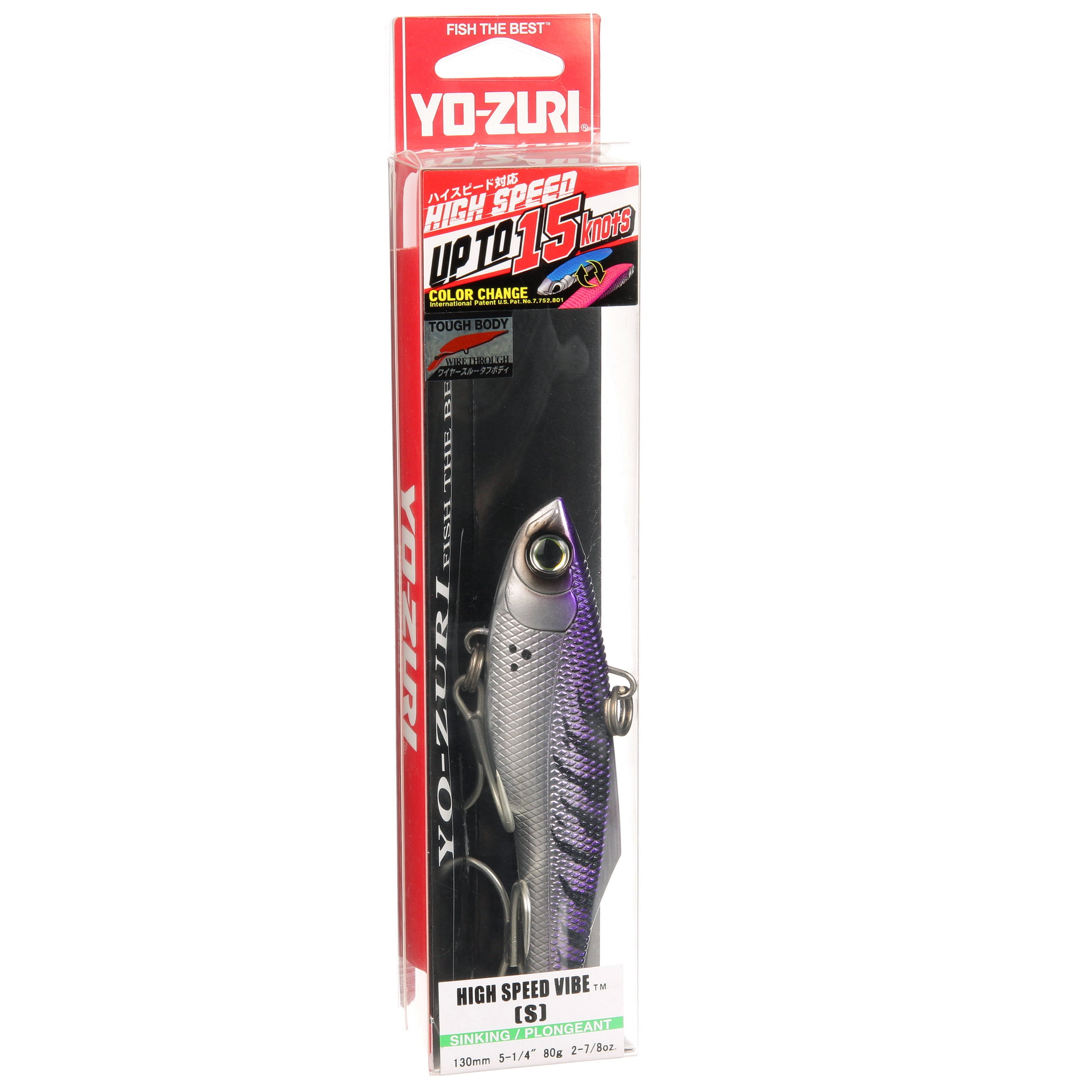 Yo-Zuri High Speed Vibe Lure 130mm 5-1//4/'/' 2-7//8oz