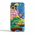thumbnail image 1 of Moon Flower Case Compatible with iPhone 14 Pro,Aesthetic Art Design Full Cover Protective Case, 1 of 5