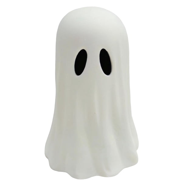 Figurita de fantasmas de Halloween adorable - Espeluznante decoración de estatua de resina para porche, interior y fiestas
