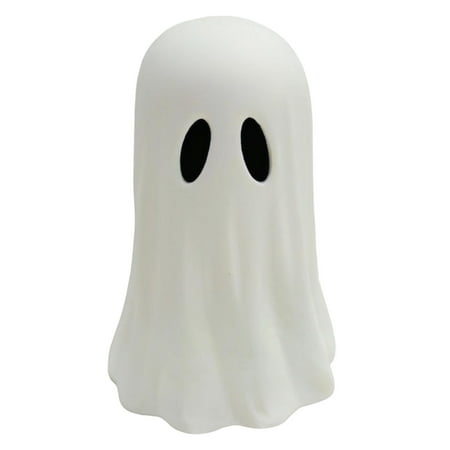 Halloween Ghost Figurine, Spooky Resin Ghost Statue, Cute Finger Ghost Decor for Halloween Decorations, Porch and Indoor Spooky Home Decor, 3.9inch/10cm, White, 1PCS