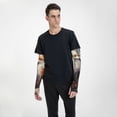 thumbnail image 6 of Gukieu Romantic Flower Fox Couple for Adult Ice Silk Sun Protection Arm Sleeves, Moisture Wicking, UV Protection Outdoor Sports Arm Sleeves, Unisex, 6 of 6