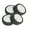 White, variant on Remote Control Car Beadlock Terrain Tires for 1/10 Scale Remote Control Crawlers Car Easy Install Crawlers Accessories