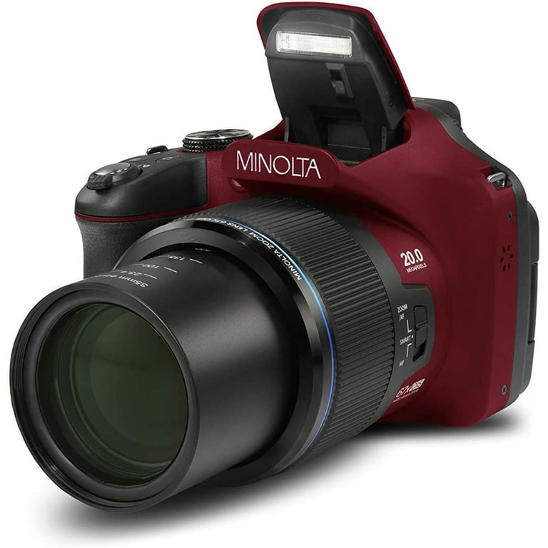 MINOLTA フィルムカメラ MN67Z 20MP 67X Optical Zoom Wi-Fi Bridge Camera — Minolta